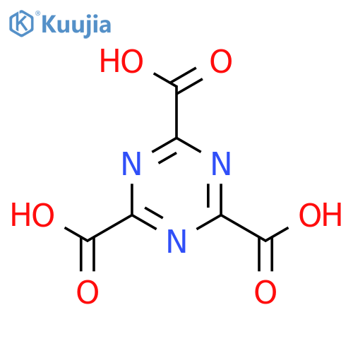 1,3,5-Triazine-2,4,6-tricarboxylic acid structure
