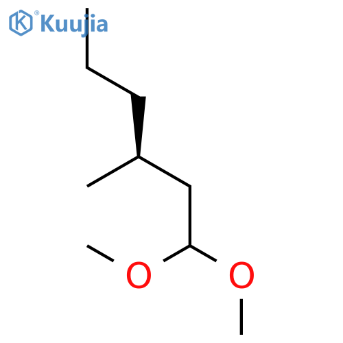 HEXANE, 1,1-DIMETHOXY-3-METHYL-, (3S)- structure