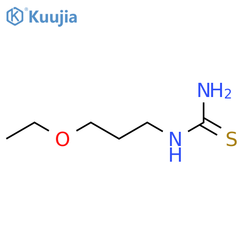 (3-ethoxypropyl)thiourea structure