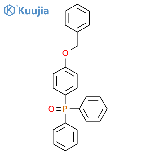 Phosphine oxide, diphenyl[4-(phenylmethoxy)phenyl]- structure
