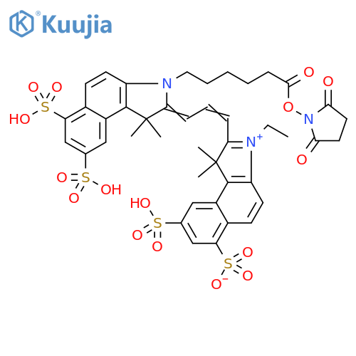 Cy3.5 NHS Ester structure
