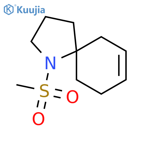 1-AZASPIRO[4.5]DEC-7-ENE, 1-(METHYLSULFONYL)- structure
