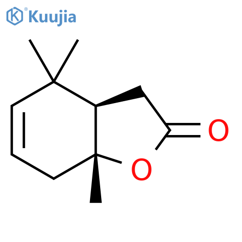 (3Ar,7aR)-4,4,7a-Trimethyl-3a,4,7,7a-tetrahydro-1-benzofuran-2(3H)-one structure