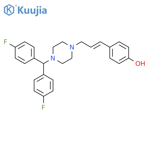 Hydroxy Flunarizine structure