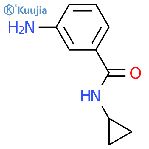 3-Amino-N-cyclopropylbenzamide structure