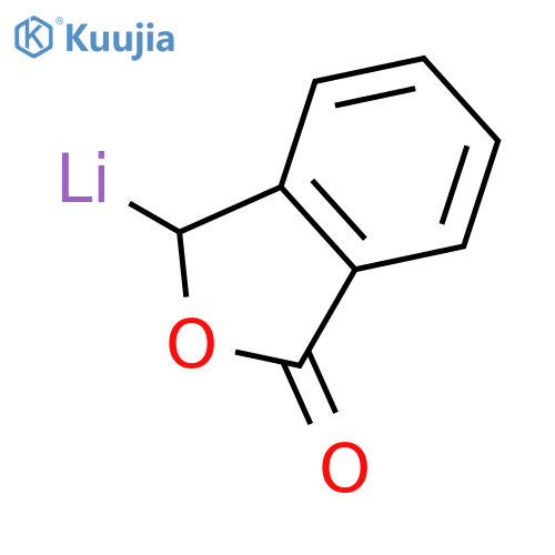 Lithium 3-oxo-1,3-dihydro-2-benzofuran-1-ide structure