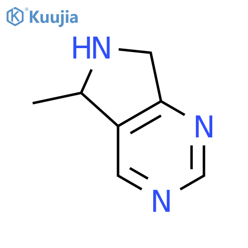 5-methyl-6,7-dihydro-5h-pyrrolo[3,4-d]pyrimidine;dihydrochloride structure