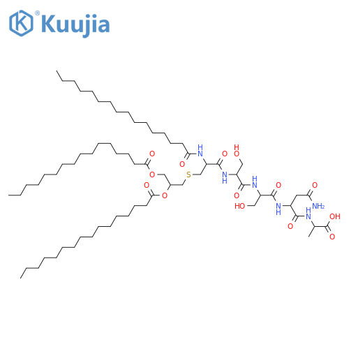 Tripalmitoyl pentapeptide structure