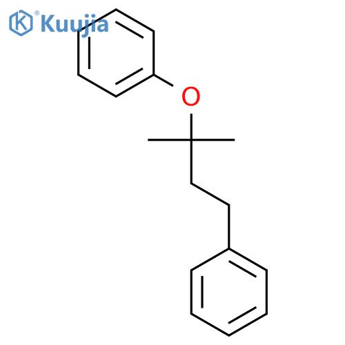Benzene, (1,1-dimethyl-3-phenylpropoxy)- structure