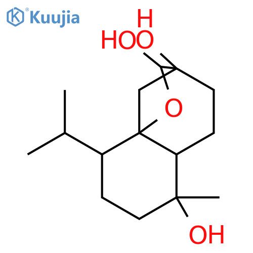 (2S,5aα)-Decahydro-6-methyl-9β-isopropyl-3α,9aα-methano-1-benzoxepine-2α,3,6α-triol structure