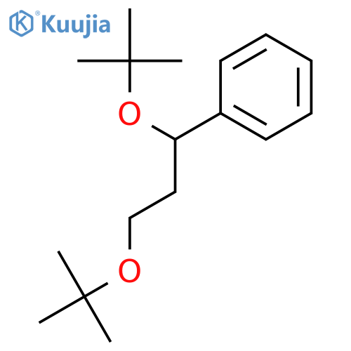 BENZENE, [1,3-BIS(1,1-DIMETHYLETHOXY)PROPYL]- structure