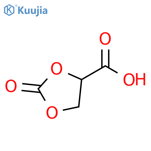 2-Oxo-1,3-dioxolane-4-carboxylic acid structure