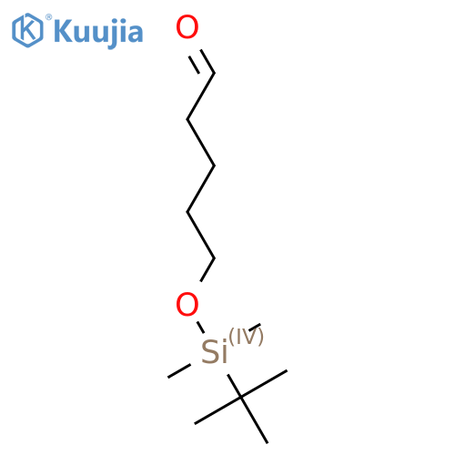 5-((tert-Butyldimethylsilyl)oxy)pentanal structure