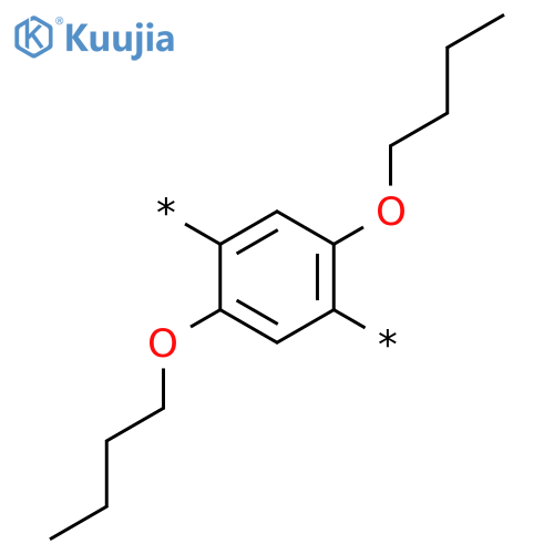 Bu-PPP; Poly(2,5-dibutoxybenzene-1,4-diyl) structure