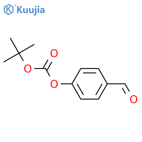 tert-Butyl-4-formylphenylcarbonate structure