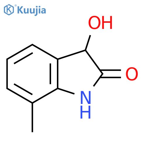2H-Indol-2-one, 1,3-dihydro-3-hydroxy-7-methyl- structure