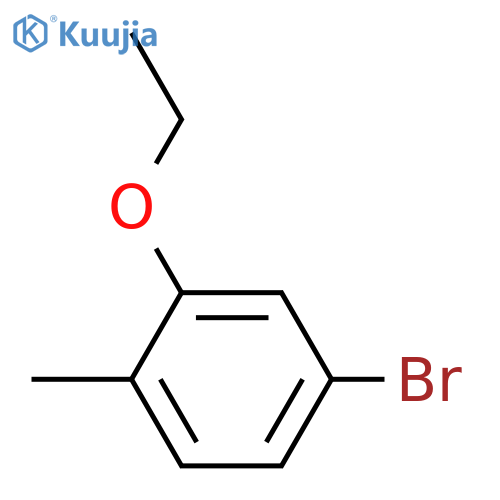 4-Bromo-2-ethoxy-1-methylbenzene structure