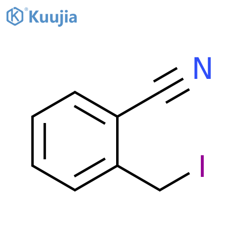 2-(iodomethyl)benzonitrile structure