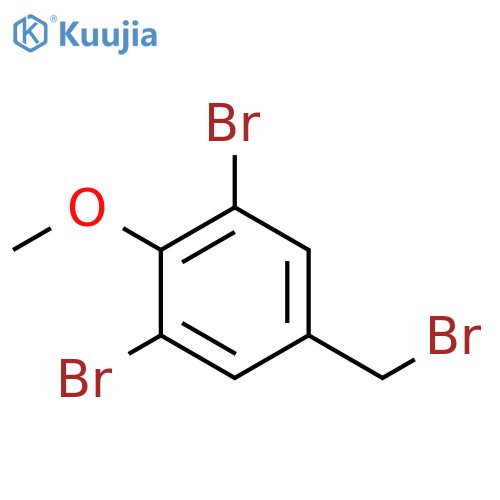 Benzene, 1,3-dibromo-5-(bromomethyl)-2-methoxy- structure