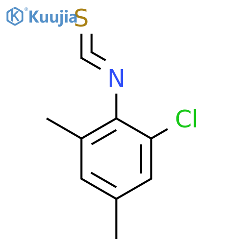 1-chloro-2-isothiocyanato-3,5-dimethylbenzene structure