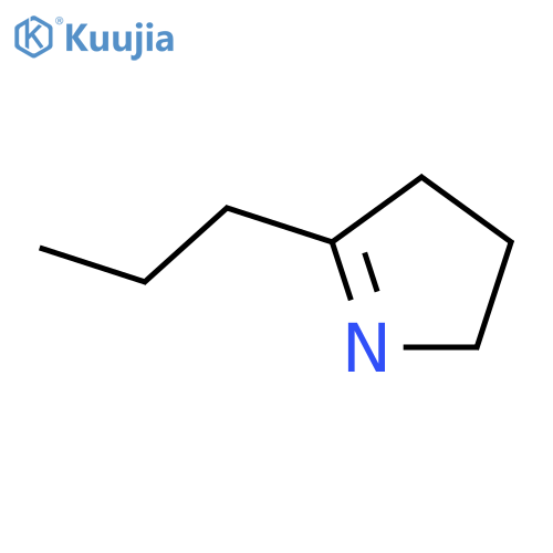 5-propyl-3,4-dihydro-2H-pyrrole structure