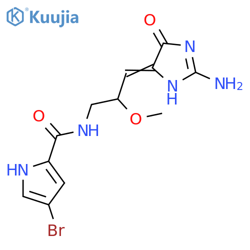 Dispacamide A; 2-Debromo, 9-methoxy structure