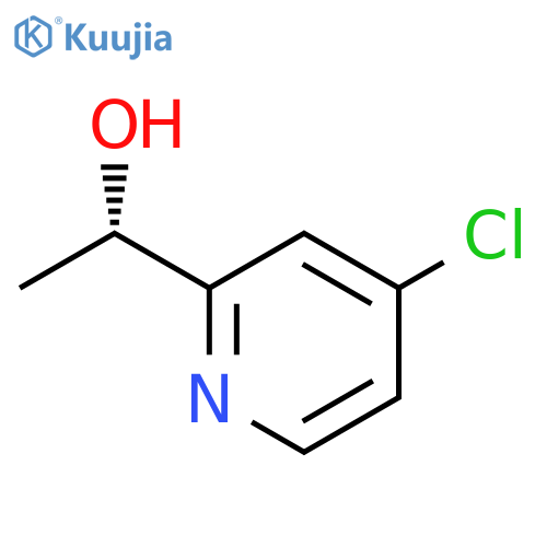 (1S)-1-(4-chloropyridin-2-yl)ethan-1-ol structure
