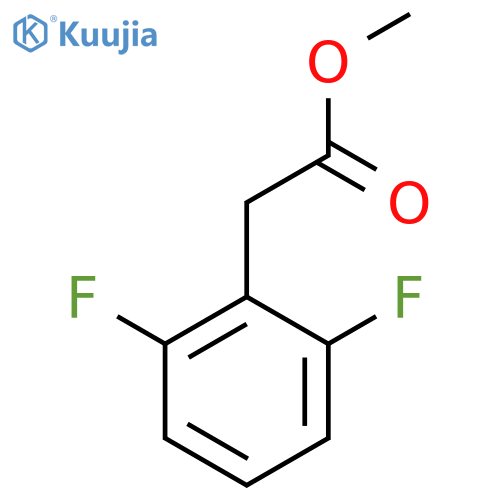 Methyl 2-(2,6-difluorophenyl)acetate structure