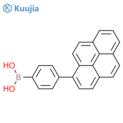 4-(1-Pyrenyl)phenylboronic Acid (contains varying amounts of Anhydride) structure