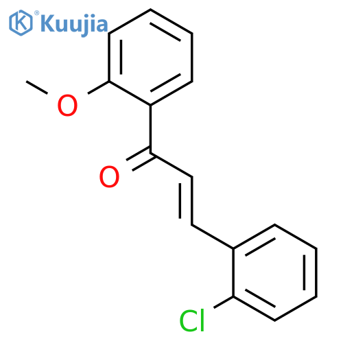 2-PROPEN-1-ONE, 3-(2-CHLOROPHENYL)-1-(2-METHOXYPHENYL)- structure