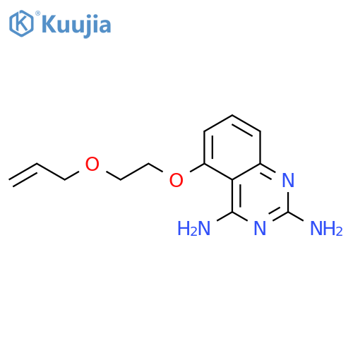 2,4-Quinazolinediamine, 5-[2-(2-propenyloxy)ethoxy]- structure