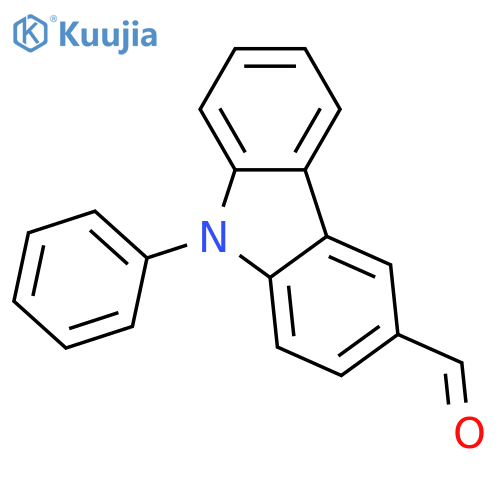 9-Phenyl-9H-carbazole-3-carboxaldehyde structure
