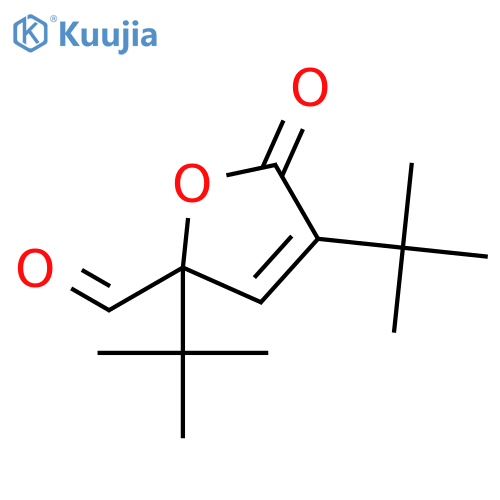 2-FURANCARBOXALDEHYDE, 2,4-BIS(1,1-DIMETHYLETHYL)-2,5-DIHYDRO-5-OXO- structure