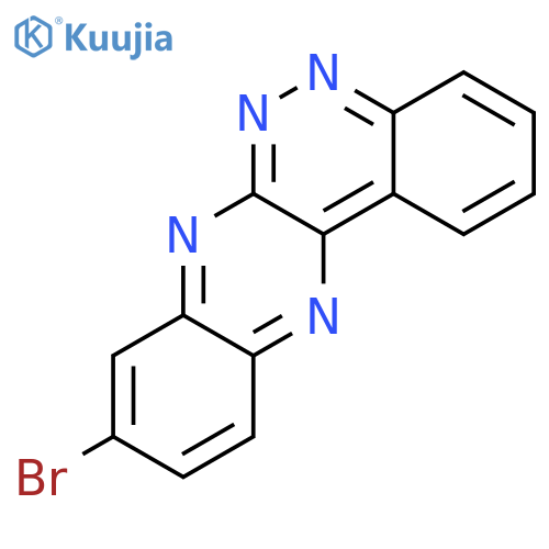 QUINOXALINO[2,3-C]CINNOLINE, 9-BROMO- structure