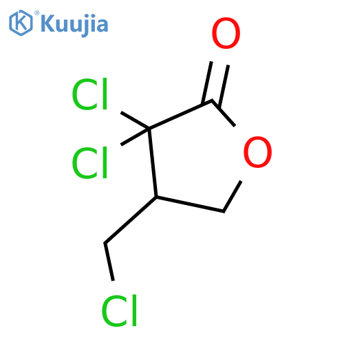 2(3H)-FURANONE, 3,3-DICHLORO-4-(CHLOROMETHYL)DIHYDRO- structure