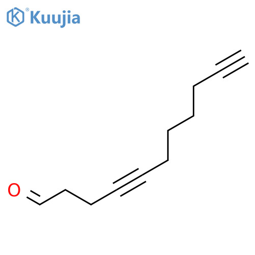 4,10-UNDECADIYNAL structure