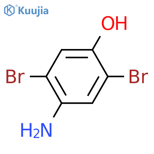 4-Amino-2,5-dibromophenol structure