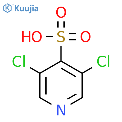 3,5-dichloropyridine-4-sulfonic Acid structure