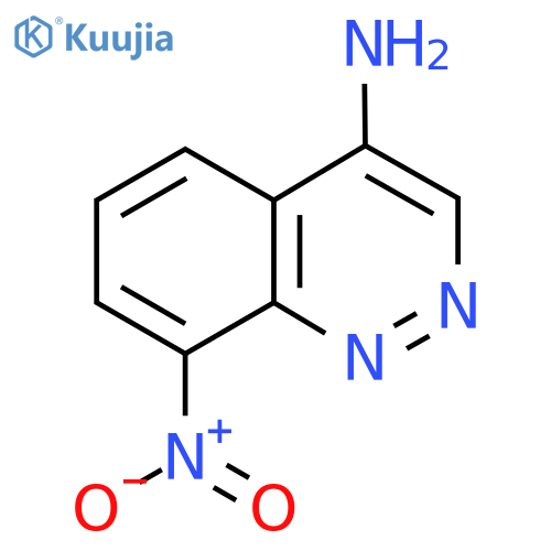 8-Nitrocinnolin-4-amine structure
