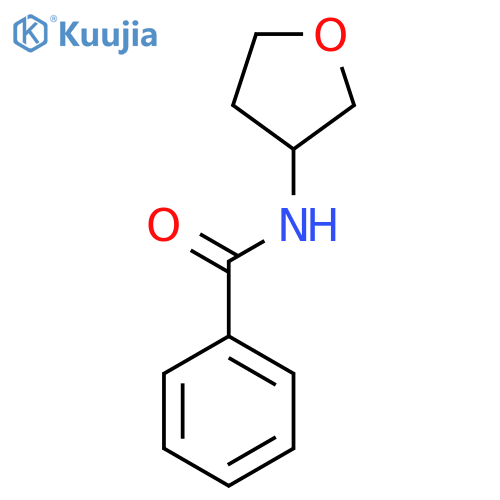 N-(Tetrahydrofuran-3-yl)benzamide structure