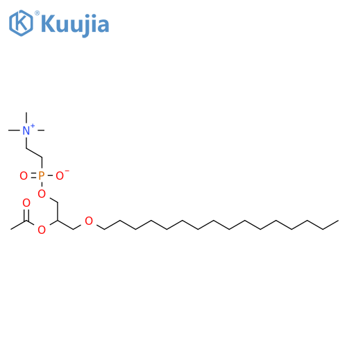 Ethanaminium,2-[[2-(acetyloxy)-3-(hexadecyloxy)propoxy]hydroxyphosphinyl]-N,N,N-trimethyl-,inner salt structure