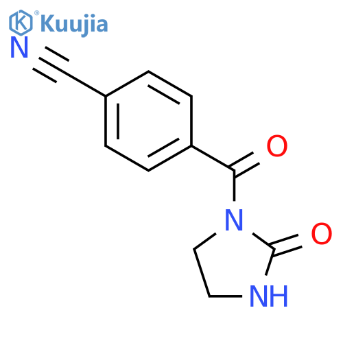 2-IMIDAZOLIDINONE, 1-(4-CYANOBENZOYL)- structure