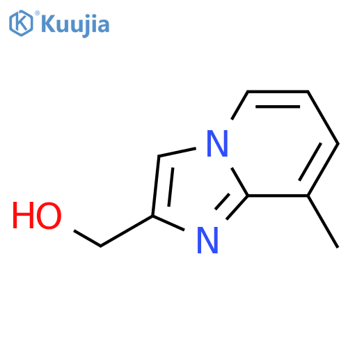 (8-Methylimidazo1,2-apyridin-2-yl)methanol structure
