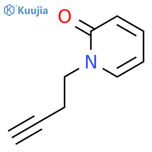 2(1H)-Pyridinone, 1-(3-butynyl)- structure