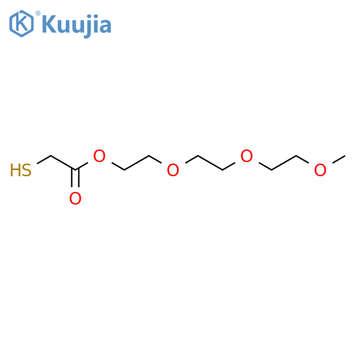 2-2-(2-methoxyethoxy)ethoxyethyl 2-sulfanylacetate structure