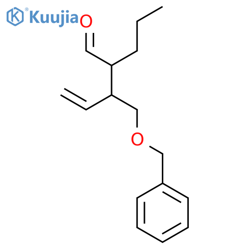4-Pentenal, 3-[(phenylmethoxy)methyl]-2-propyl- structure