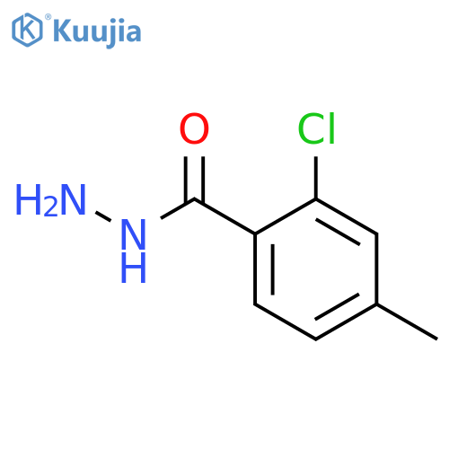 2-Chloro-4-methylbenzohydrazide structure