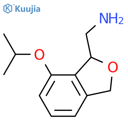 2-Benzofuranmethanamine, 2,3-dihydro-7-(1-methylethoxy)- structure