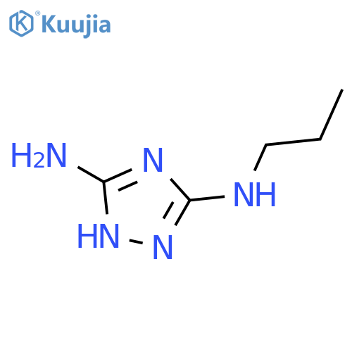 N3-Propyl-1H-1,2,4-triazole-3,5-diamine structure