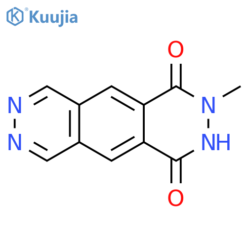 2,3-dihydro-2-methyl-Pyridazino[4,5-g]phthalazine-1,4-dione structure